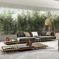Silla de ratán de jardín al aire libre de ocio Combinación de sofá al aire libre